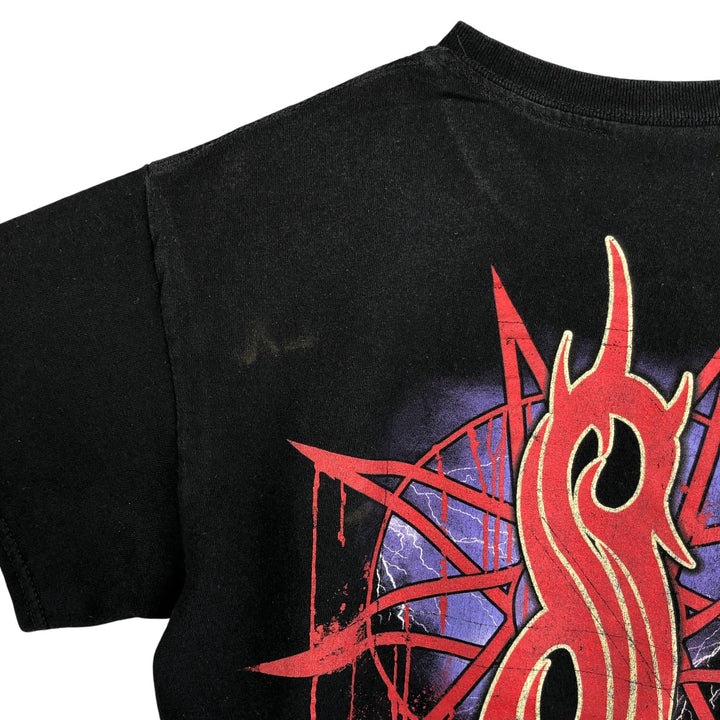 Slipknot Band T-shirt, Band T, Men's M size cotton black type Vintage Second Hand
