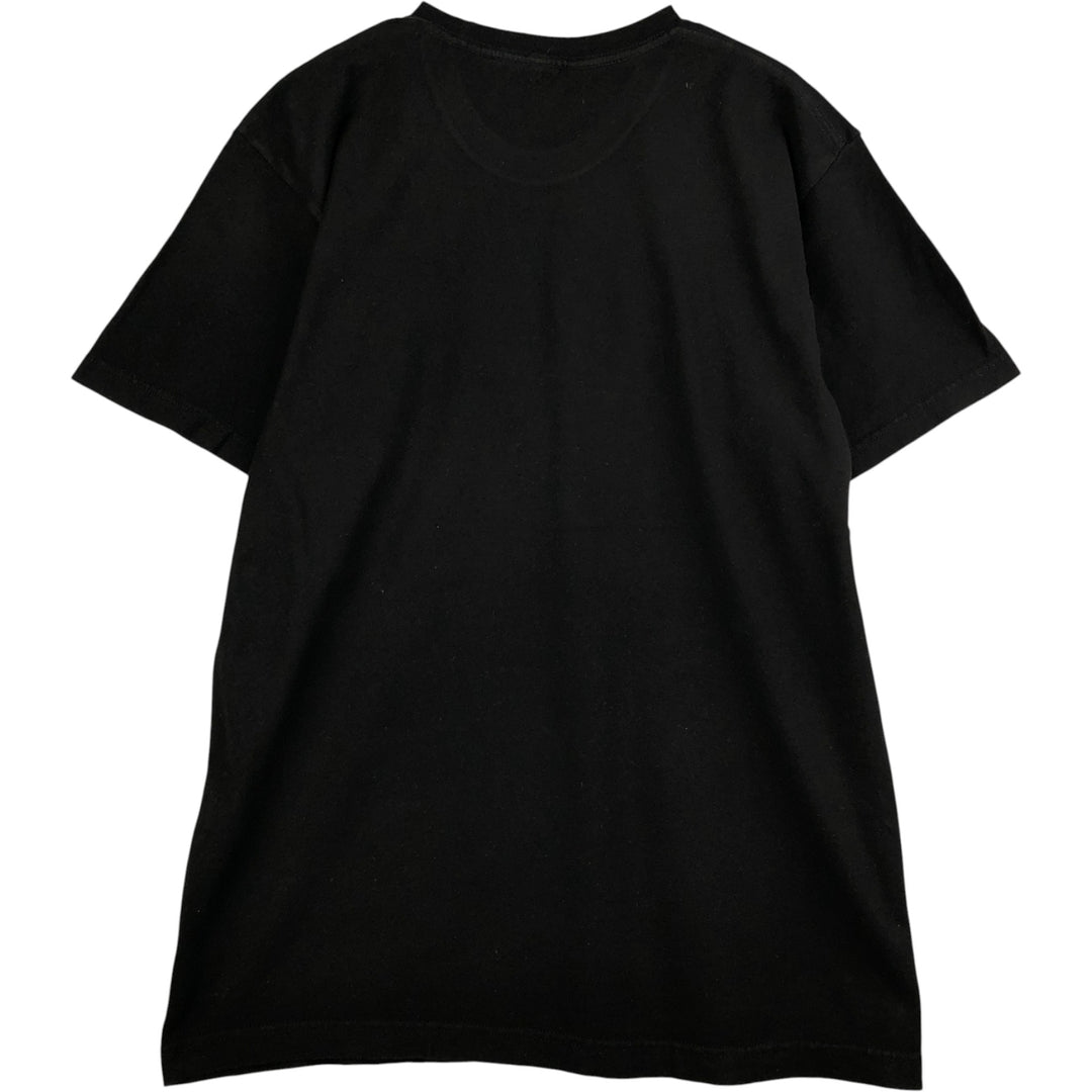 NIRVANA Nirvana Print Band T-Shirt Band Tee Men's Size L cotton black type Vintage Second Hand