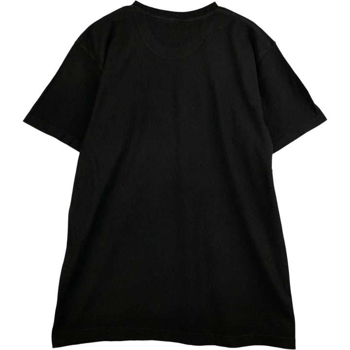 NIRVANA Nirvana Print Band T-Shirt Band Tee Men's Size L cotton black type Vintage Second Hand