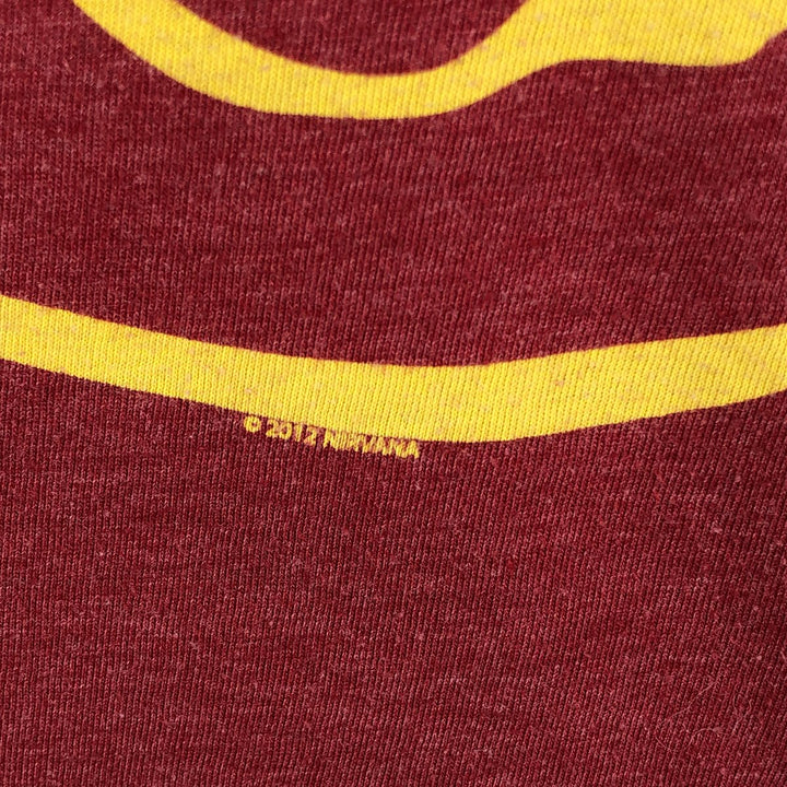 NIRVANA Nirvana Band T-shirt, Band T, Men's S size cotton red type Vintage Second Hand