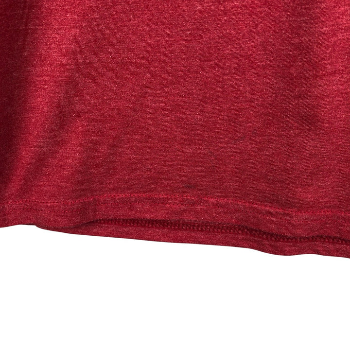 NIRVANA Nirvana Band T-shirt, Band T, Men's S size cotton red type Vintage Second Hand