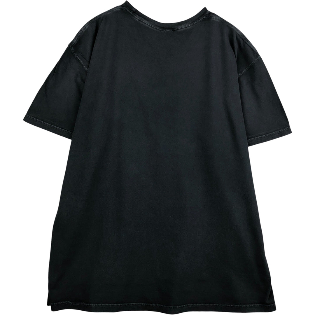 DEF LEPPARD Def Leppard Leopard Pattern Band T-shirt Band Tee Men's XL equivalent cotton Charcoal Vintage Second Hand