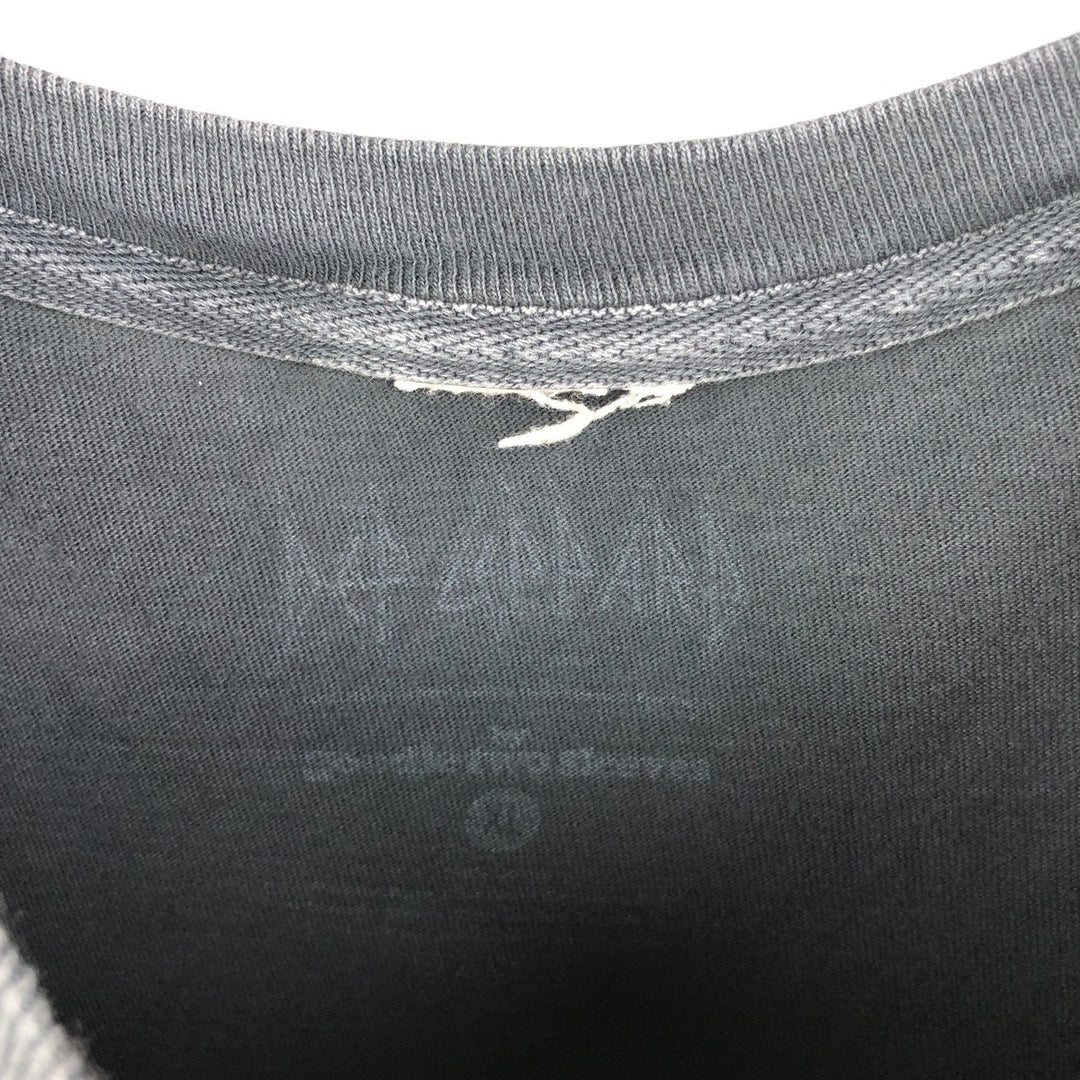 DEF LEPPARD Def Leppard Leopard Pattern Band T-shirt Band Tee Men's XL equivalent cotton Charcoal Vintage Second Hand