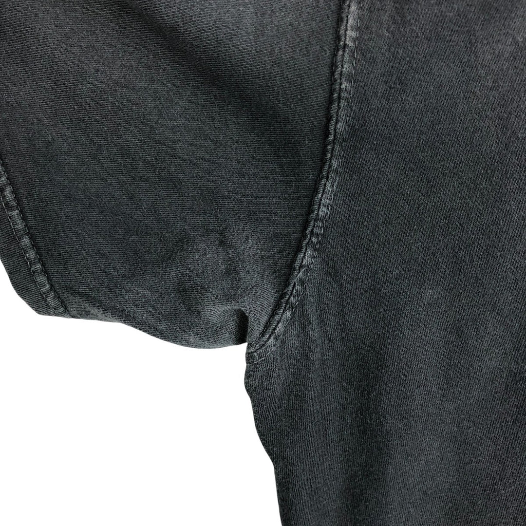 DEF LEPPARD Def Leppard Leopard Pattern Band T-shirt Band Tee Men's XL equivalent cotton Charcoal Vintage Second Hand