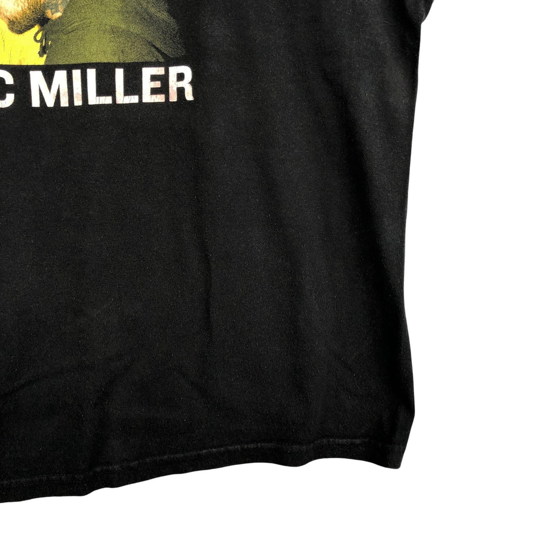 MAC MILLER Rap T-shirt, Men's Size L cotton black type Vintage Second Hand