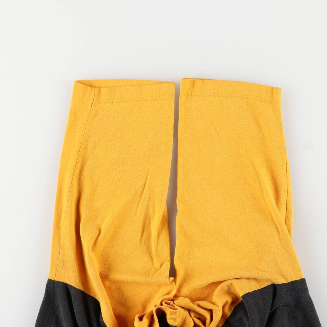 GUNS N' ROSES 3/4 Sleeve Raglan Band T-Shirt, Men's Size L unclear black type Vintage Second Hand