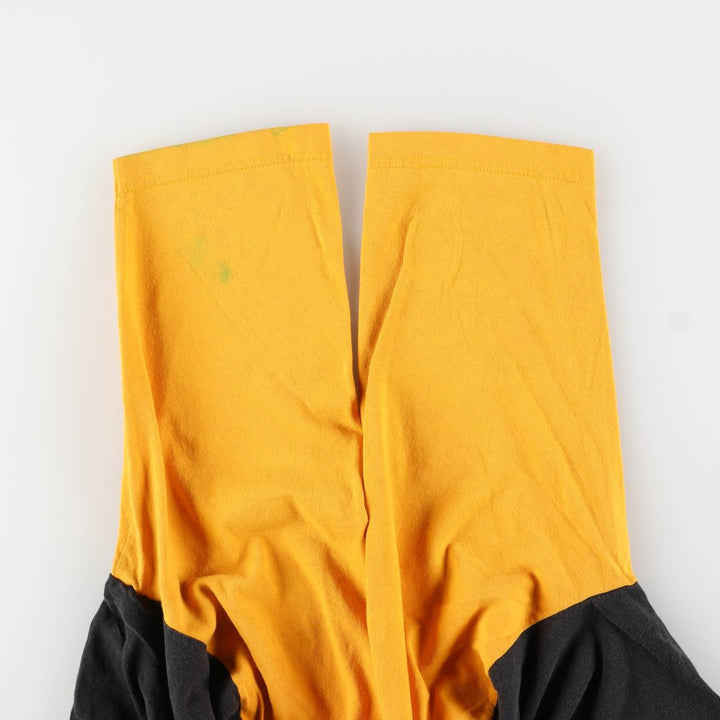 GUNS N' ROSES 3/4 Sleeve Raglan Band T-Shirt, Men's Size L unclear black type Vintage Second Hand