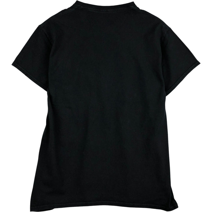 DEF LEPPARD Def Leppard Band T-shirt Band T Men's M size cotton black type Vintage Second Hand