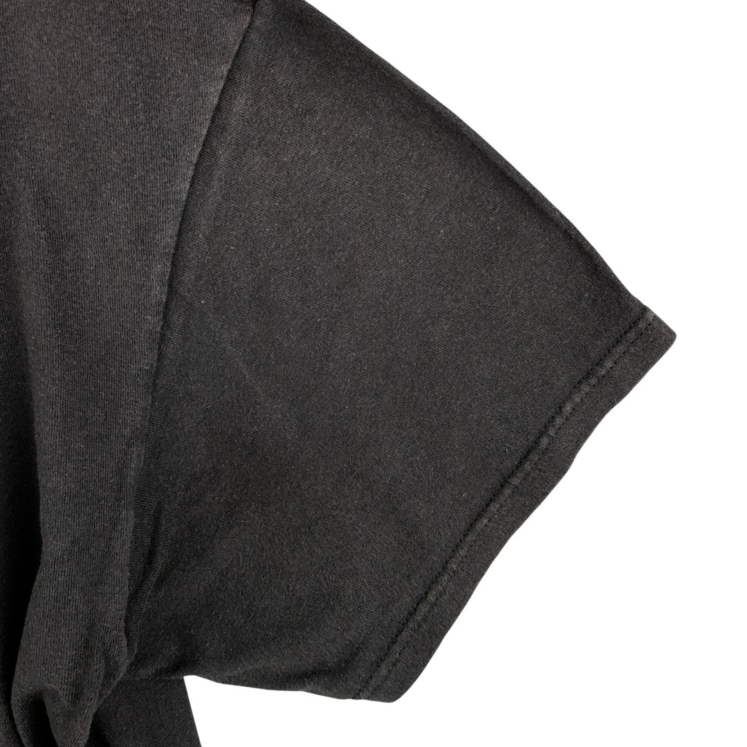 M AND O RUSH Band T-Shirt, Men's Size L cotton black type Vintage Second Hand