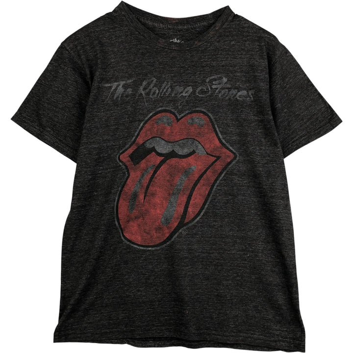 The Rolling Stones Band T-shirt, Men's M size cotton Charcoal Vintage Second Hand