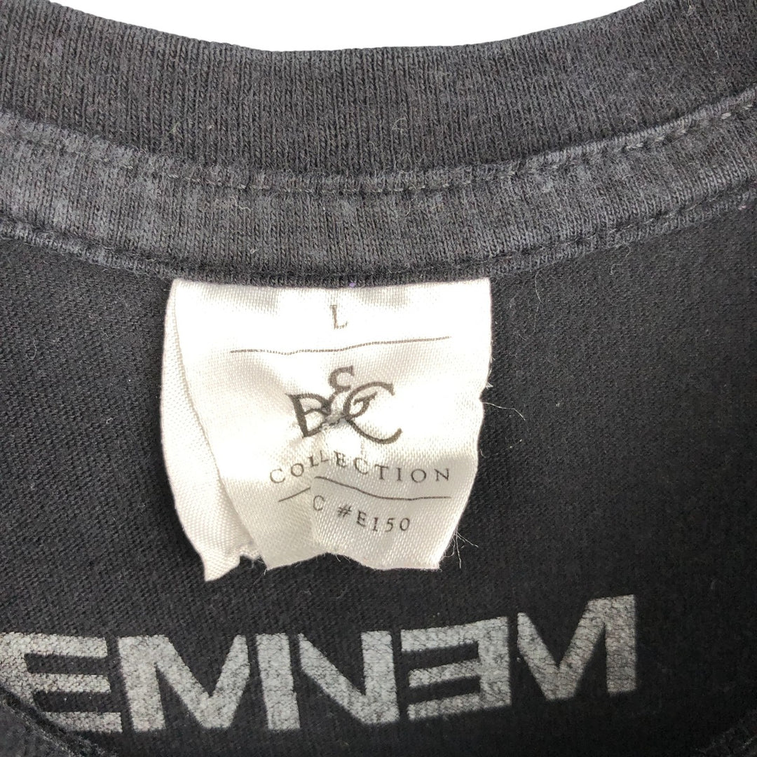B AND C EMINEM Rap T-shirt, Men's Medium cotton black type Vintage Second Hand