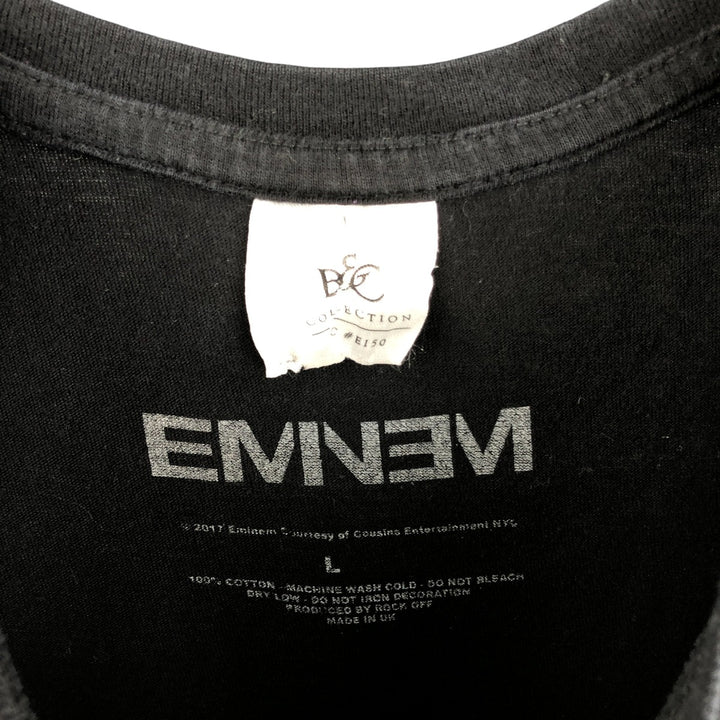 B AND C EMINEM Rap T-shirt, Men's Medium cotton black type Vintage Second Hand