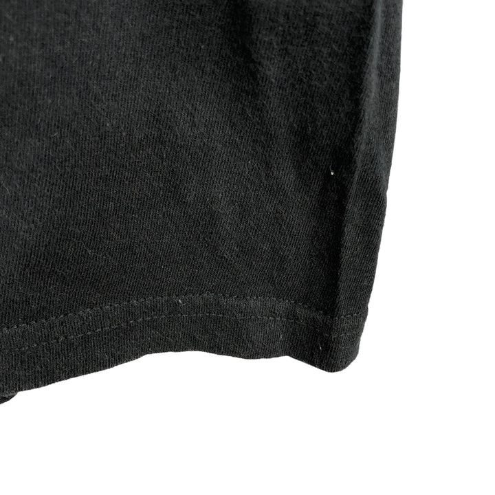 BAYISLAND SLIPKNOT Skull Pattern Band T-Shirt, Men's XL cotton black type Vintage Second Hand