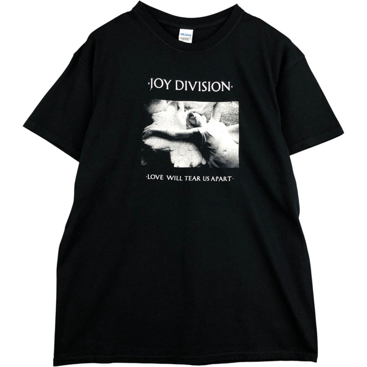 Gildan Joy Division Band T-Shirt, Men's Size Large cotton black type Vintage Second Hand