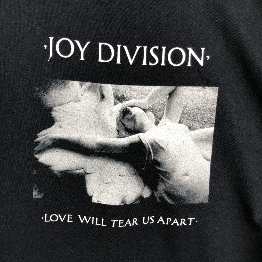 Gildan Joy Division Band T-Shirt, Men's Size Large cotton black type Vintage Second Hand