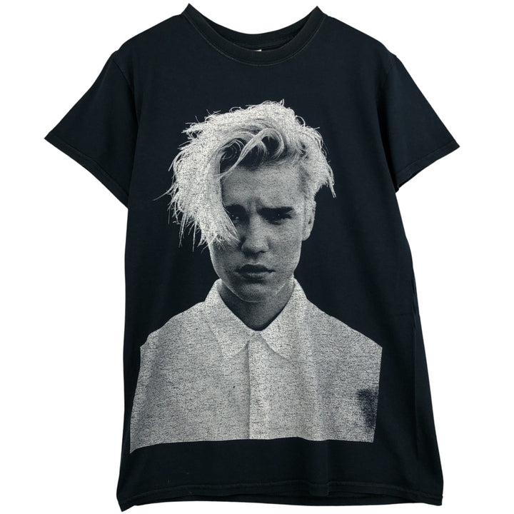 Gildan Justin Bieber Band T-Shirt, Men's Size Small cotton black type Vintage Second Hand