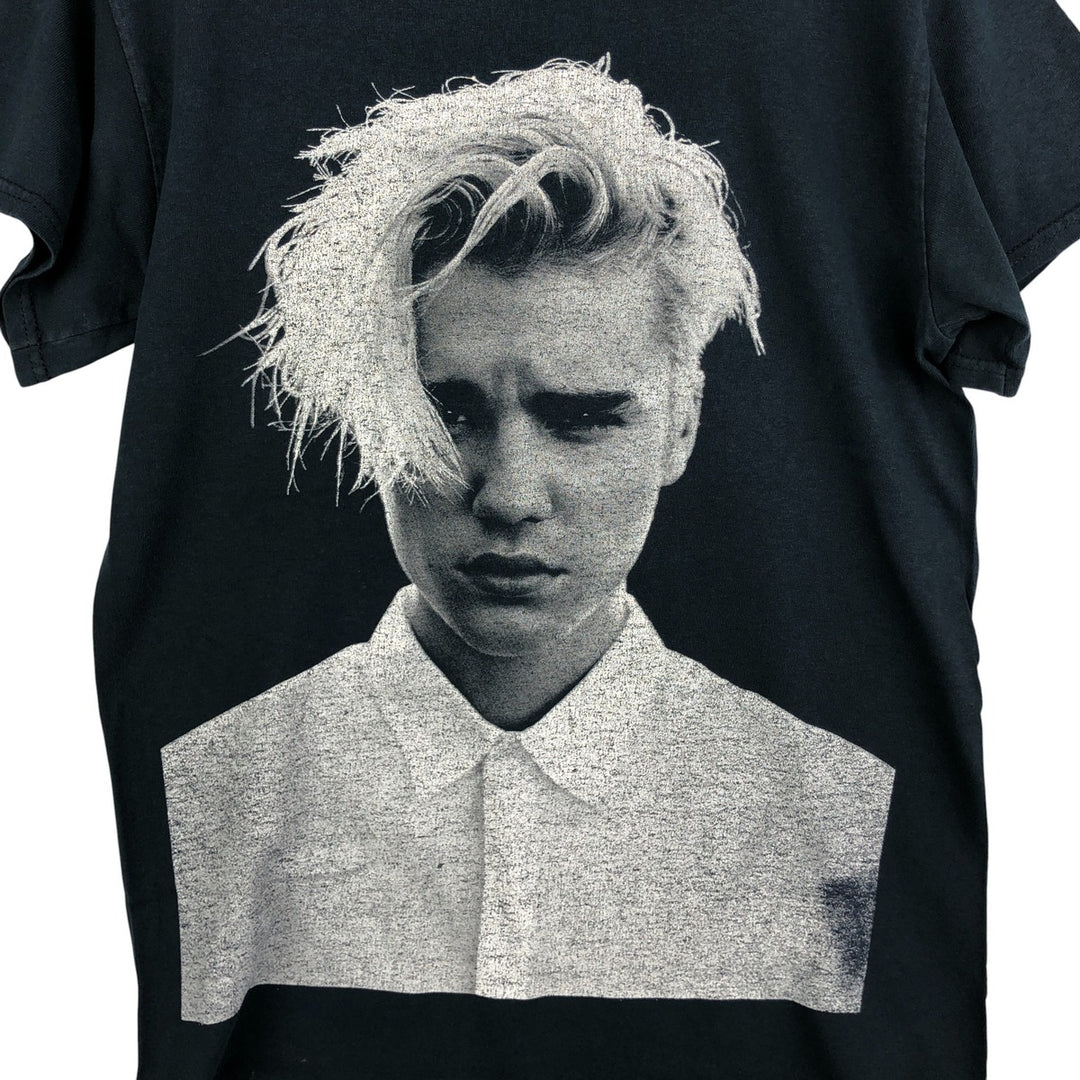 Gildan Justin Bieber Band T-Shirt, Men's Size Small cotton black type Vintage Second Hand