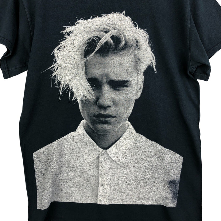 Gildan Justin Bieber Band T-Shirt, Men's Size Small cotton black type Vintage Second Hand