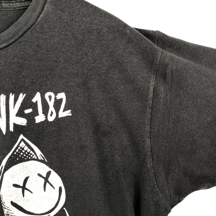 BLINK-182 Band T-Shirt, Men's Size L unclear black type Vintage Second Hand