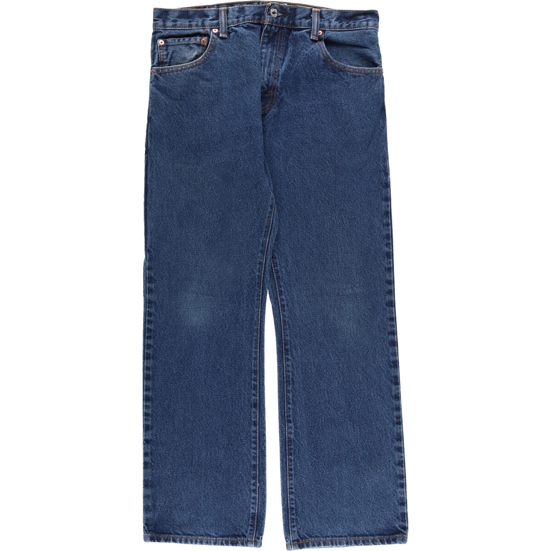 Levi's 517 Bootcut Denim Pants for Men, Size W34 cotton blue type Vintage Second Hand