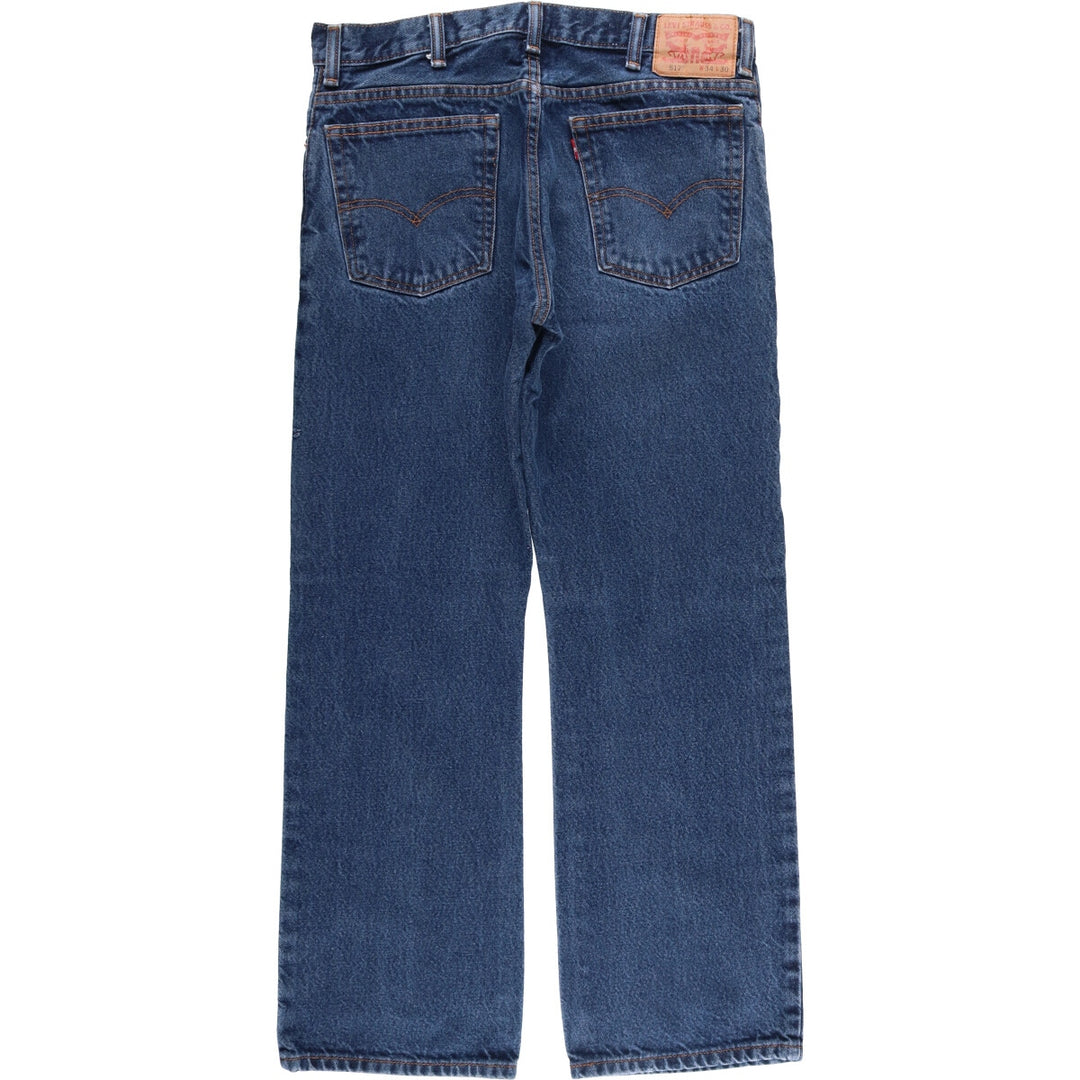 Levi's 517 Bootcut Denim Pants for Men, Size W34 cotton blue type Vintage Second Hand