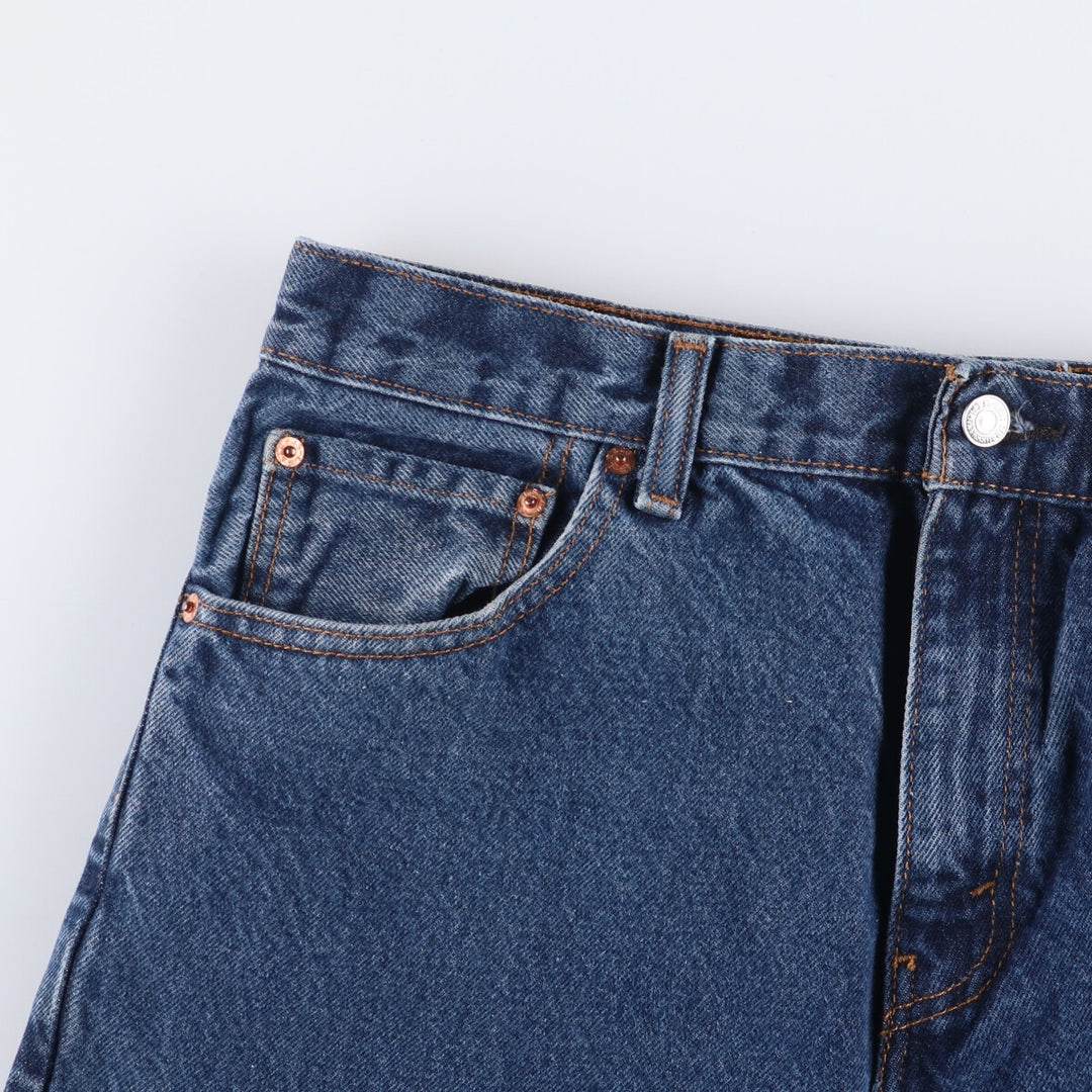 Levi's 517 Bootcut Denim Pants for Men, Size W34 cotton blue type Vintage Second Hand