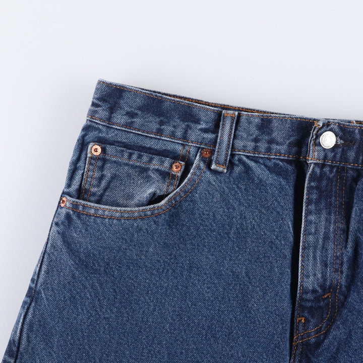 Levi's 517 Bootcut Denim Pants for Men, Size W34 cotton blue type Vintage Second Hand