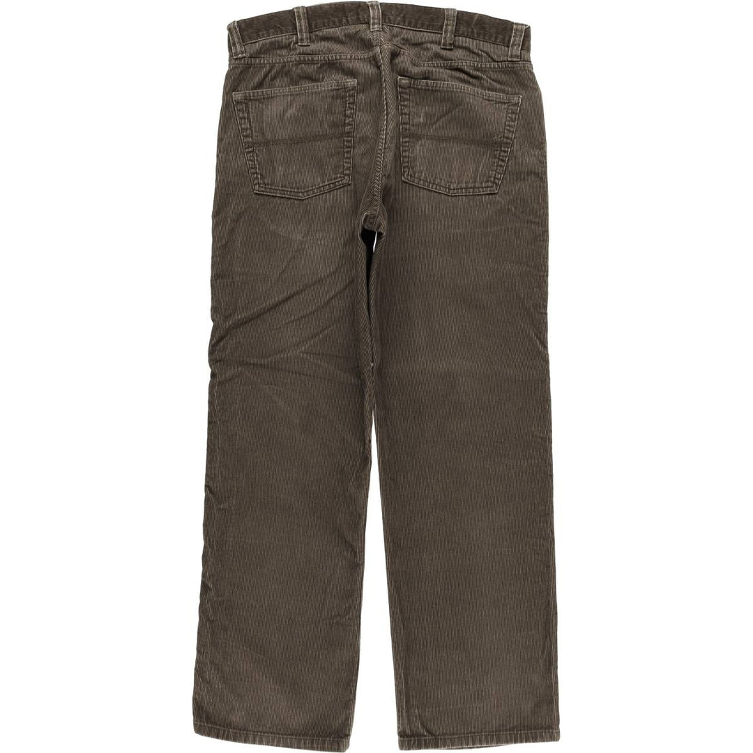 LLBean Corduroy Pants for Men (W34 equivalent) cotton Khaki type brown Vintage Second Hand