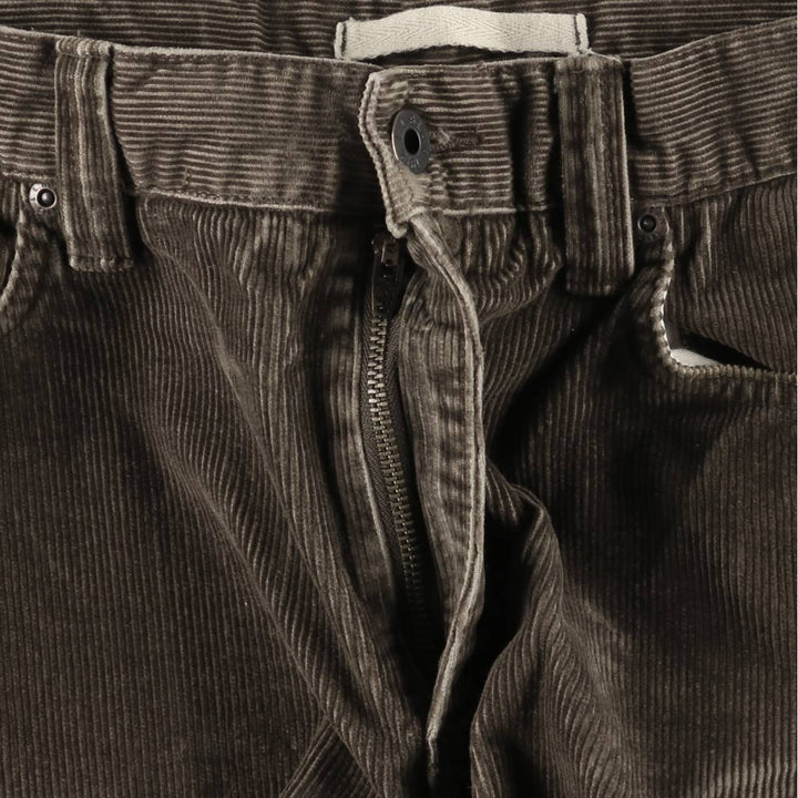 LLBean Corduroy Pants for Men (W34 equivalent) cotton Khaki type brown Vintage Second Hand