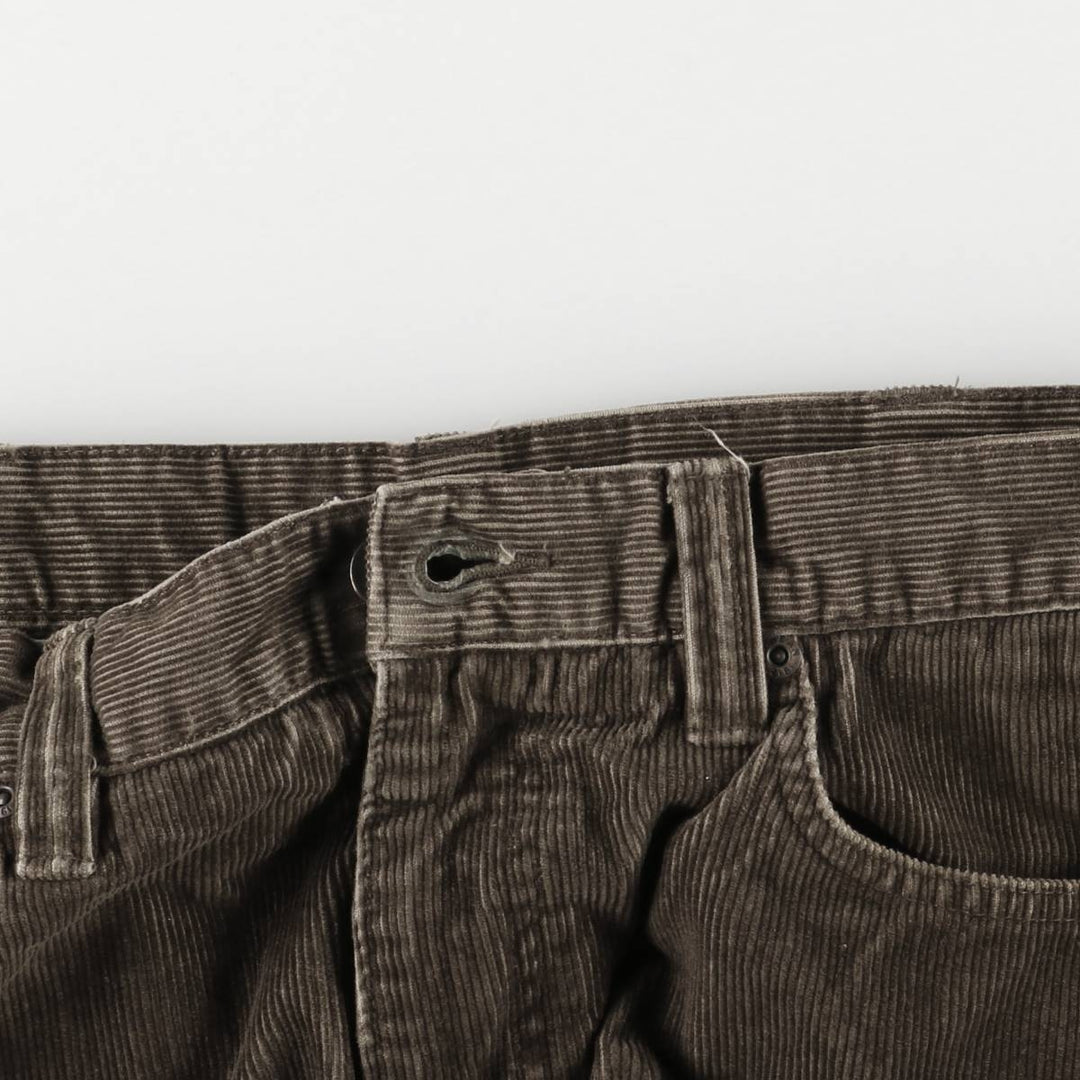 LLBean Corduroy Pants for Men (W34 equivalent) cotton Khaki type brown Vintage Second Hand