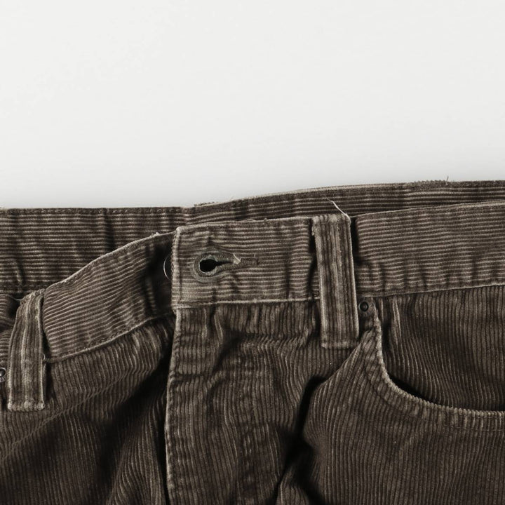 LLBean Corduroy Pants for Men (W34 equivalent) cotton Khaki type brown Vintage Second Hand