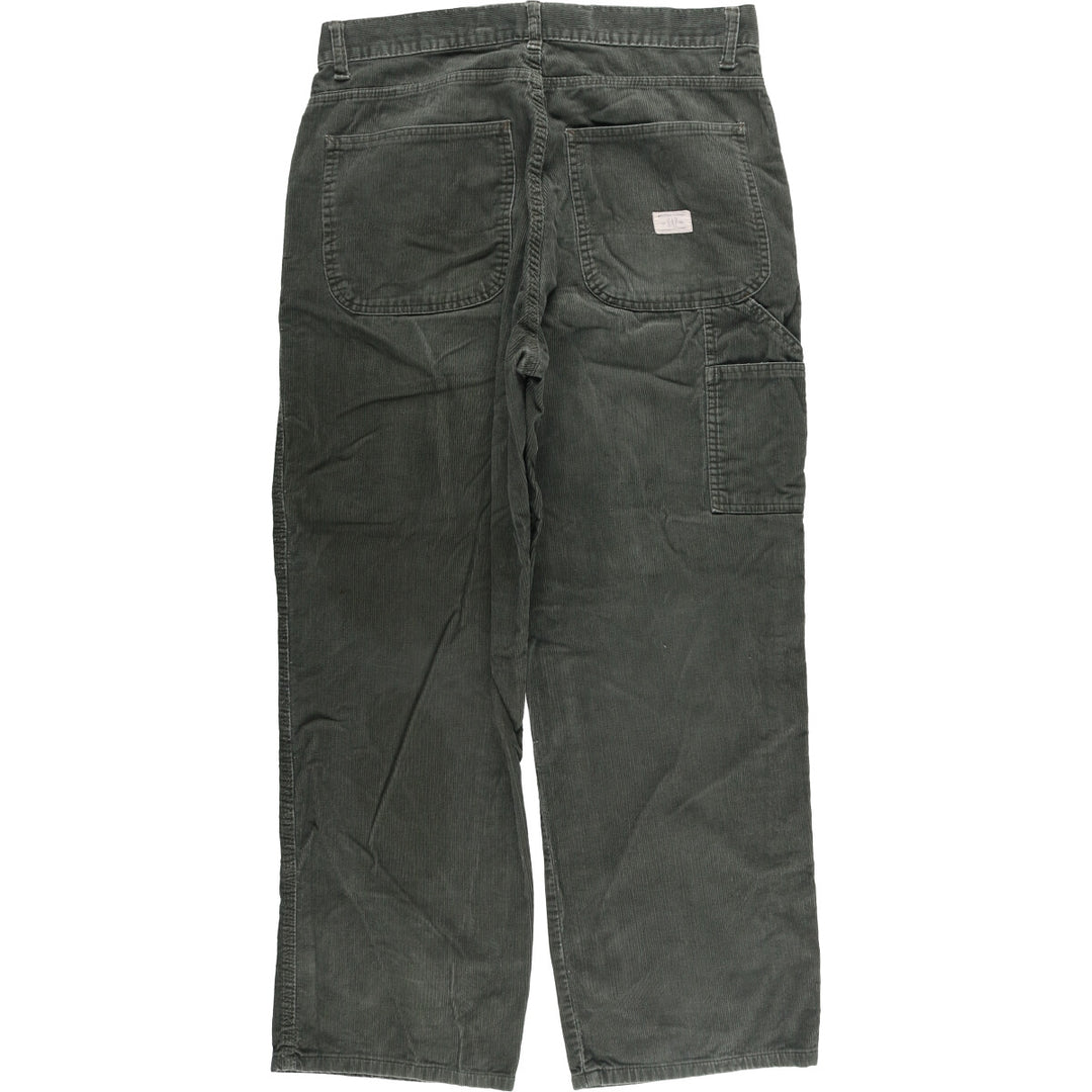 2000'S GAP CARPENTER Corduroy Pants Men's Size W35 cotton Khaki type Vintage Second Hand
