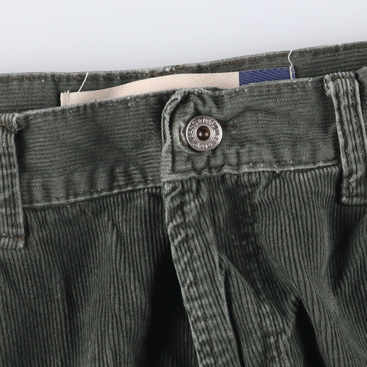 2000'S GAP CARPENTER Corduroy Pants Men's Size W35 cotton Khaki type Vintage Second Hand