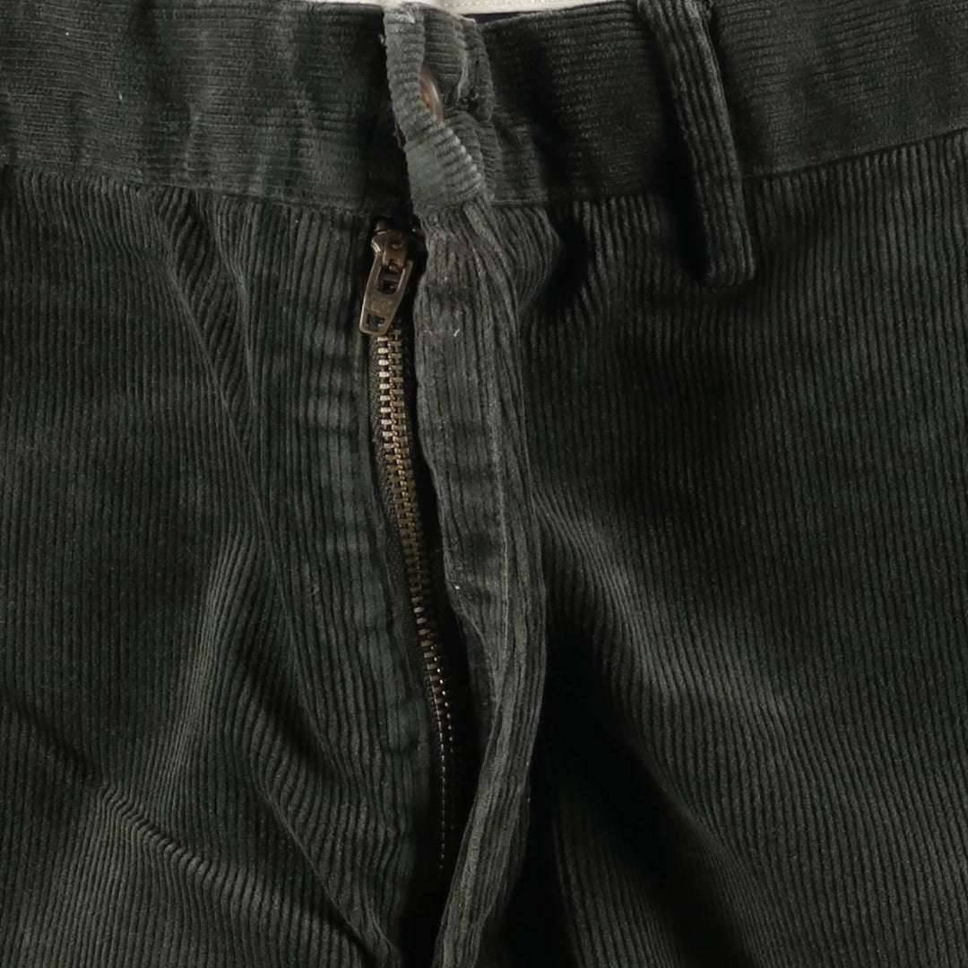 Ralph Lauren POLO RALPH LAUREN STRETCH CLASSIC FIT Corduroy Pants Men's Size 36 cotton Green type dark green Vintage Second Hand