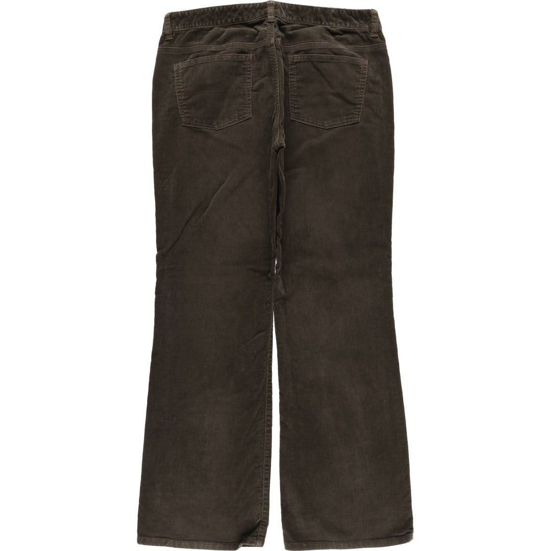 2000'S Ralph Lauren Polo Jeans Company Flare Cut Corduroy Pants Women's XXL (W34) cotton brown type Vintage Second Hand