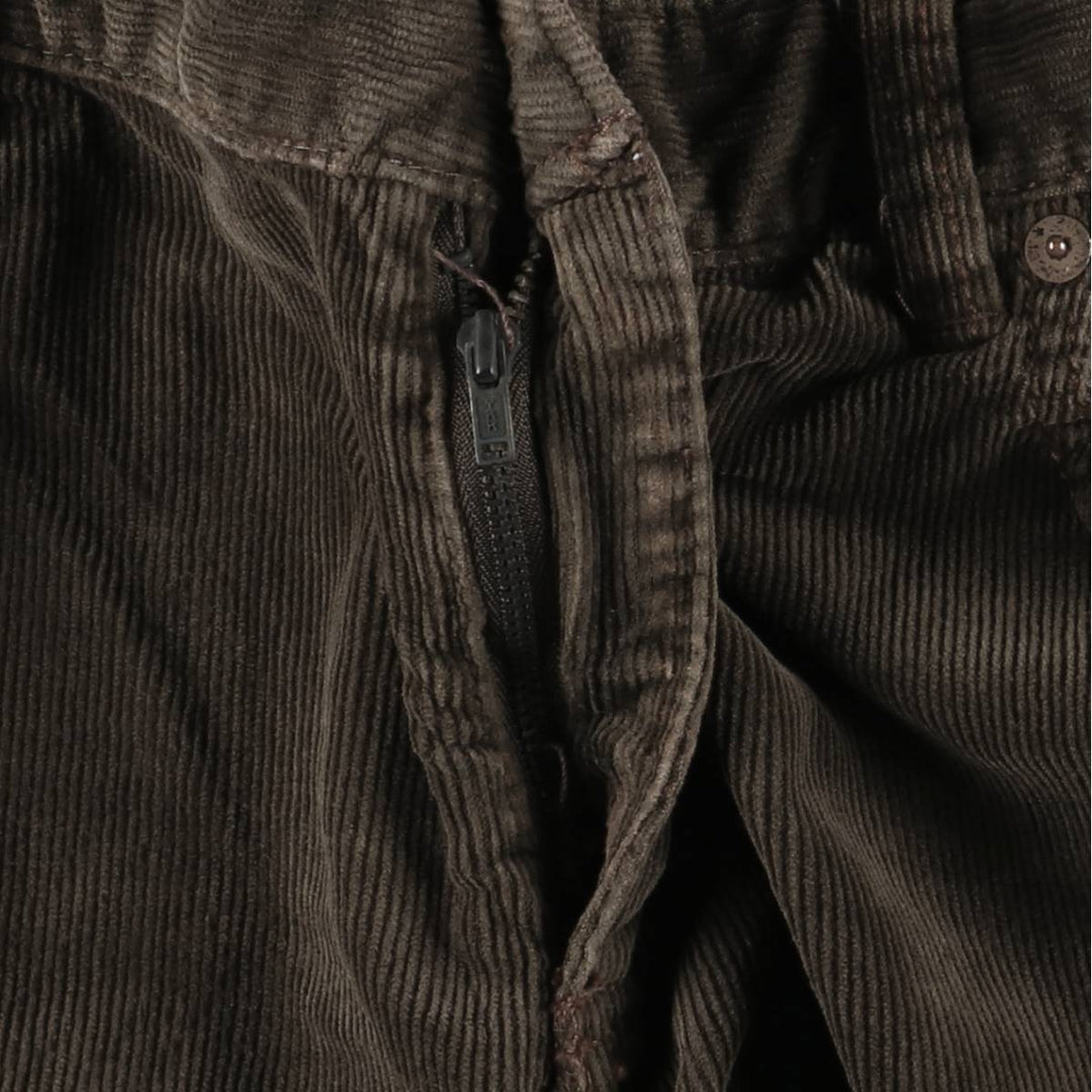 2000'S Ralph Lauren Polo Jeans Company Flare Cut Corduroy Pants Women's XXL (W34) cotton brown type Vintage Second Hand