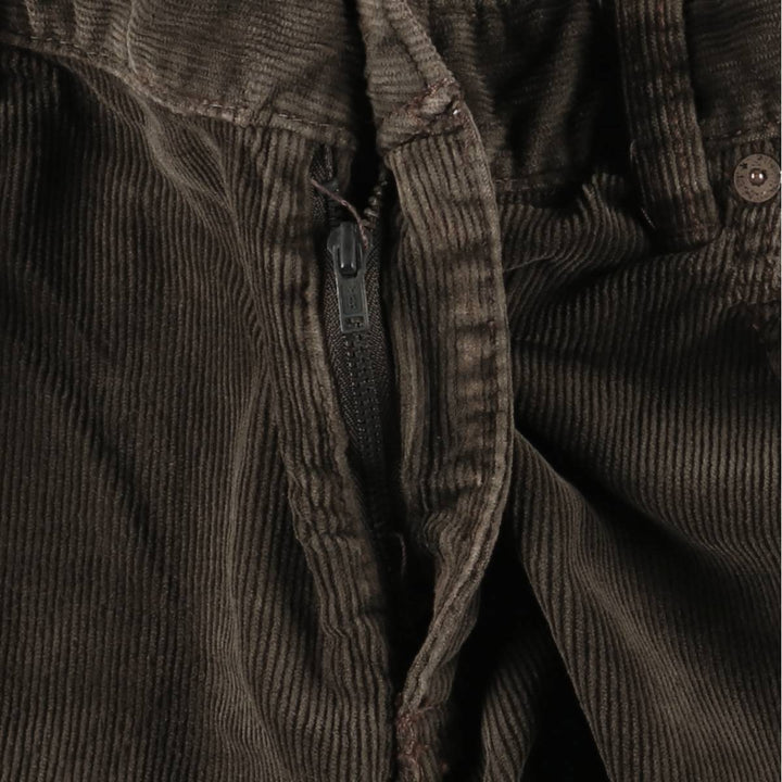 2000'S Ralph Lauren Polo Jeans Company Flare Cut Corduroy Pants Women's XXL (W34) cotton brown type Vintage Second Hand