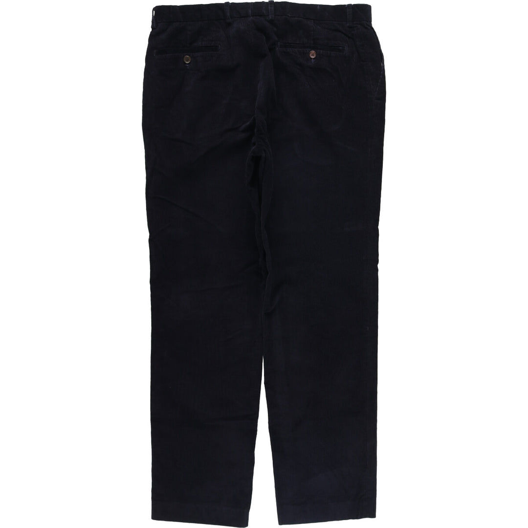 Ralph Lauren Lauren corduroy pants, men's size W37 cotton navy blue type Vintage Second Hand