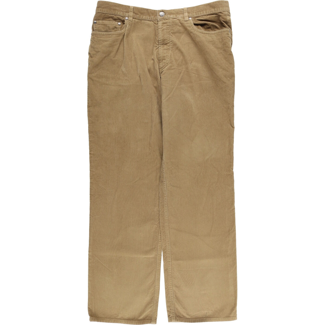 Brooks Brothers 346 Corduroy Pants, Men's, Size W36 cotton beige type brown Vintage Second Hand