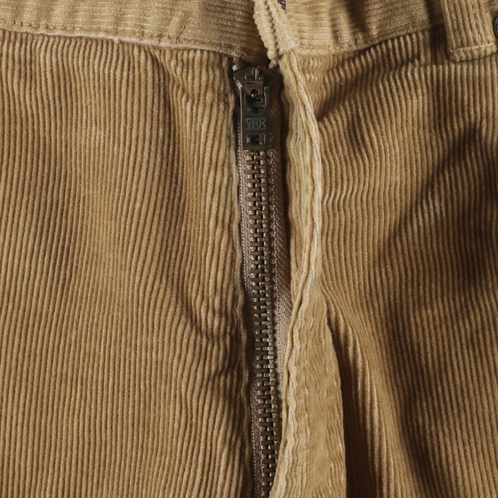 Brooks Brothers 346 Corduroy Pants, Men's, Size W36 cotton beige type brown Vintage Second Hand