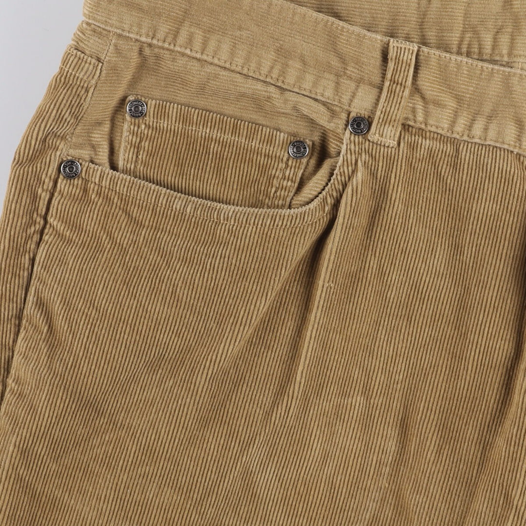 Brooks Brothers 346 Corduroy Pants, Men's, Size W36 cotton beige type brown Vintage Second Hand