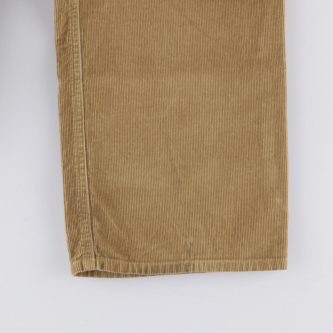 Brooks Brothers 346 Corduroy Pants, Men's, Size W36 cotton beige type brown Vintage Second Hand