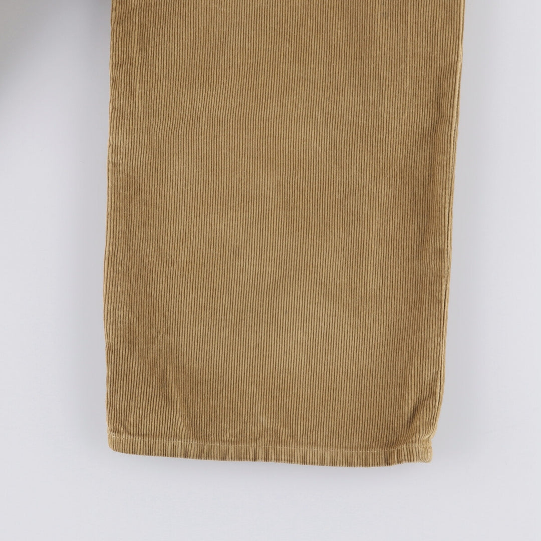 Brooks Brothers 346 Corduroy Pants, Men's, Size W36 cotton beige type brown Vintage Second Hand