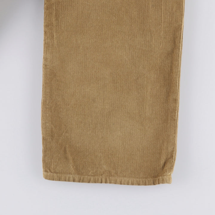 Brooks Brothers 346 Corduroy Pants, Men's, Size W36 cotton beige type brown Vintage Second Hand
