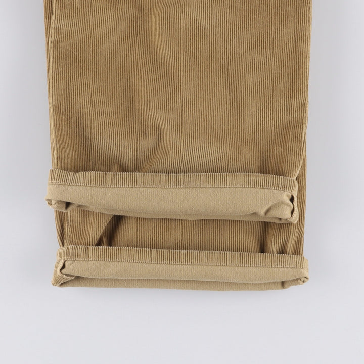 Brooks Brothers 346 Corduroy Pants, Men's, Size W36 cotton beige type brown Vintage Second Hand