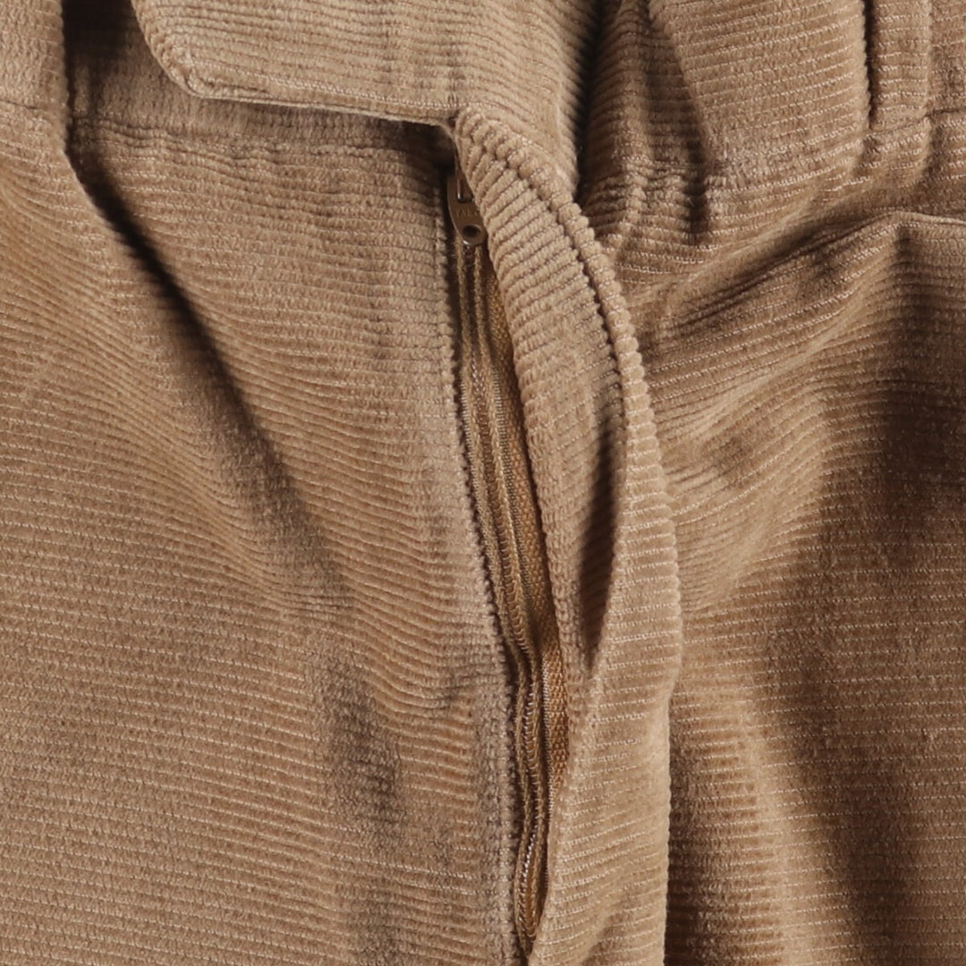 Vintage men's flare-cut corduroy pants, size W37 unclear beige type brown Vintage Second Hand