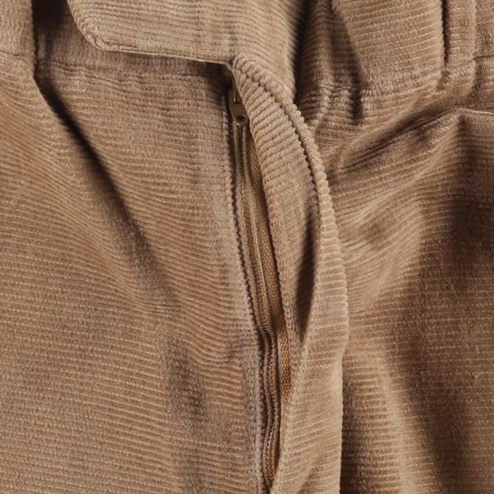 Vintage men's flare-cut corduroy pants, size W37 unclear beige type brown Vintage Second Hand