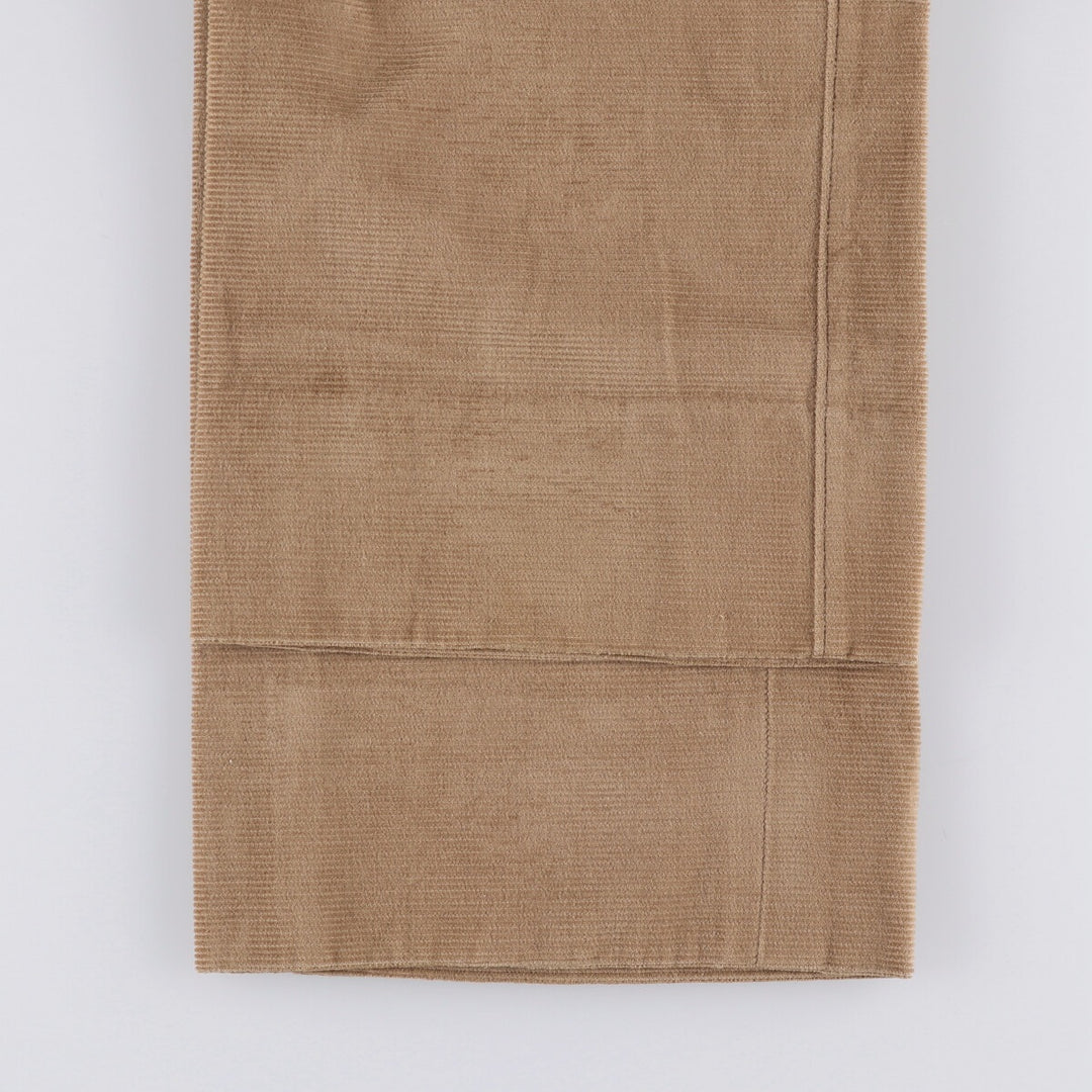 Vintage men's flare-cut corduroy pants, size W37 unclear beige type brown Vintage Second Hand