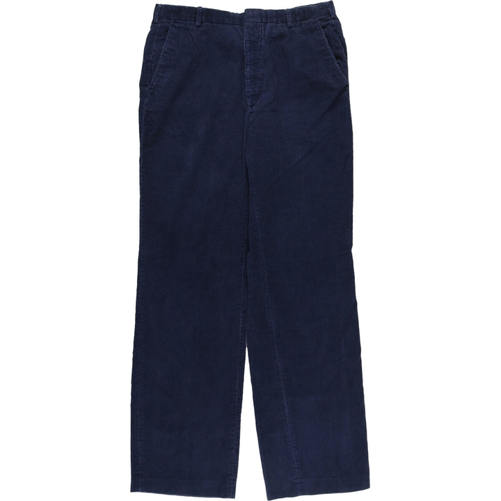 Vintage men's corduroy pants, size W34 unclear navy blue type Vintage Second Hand