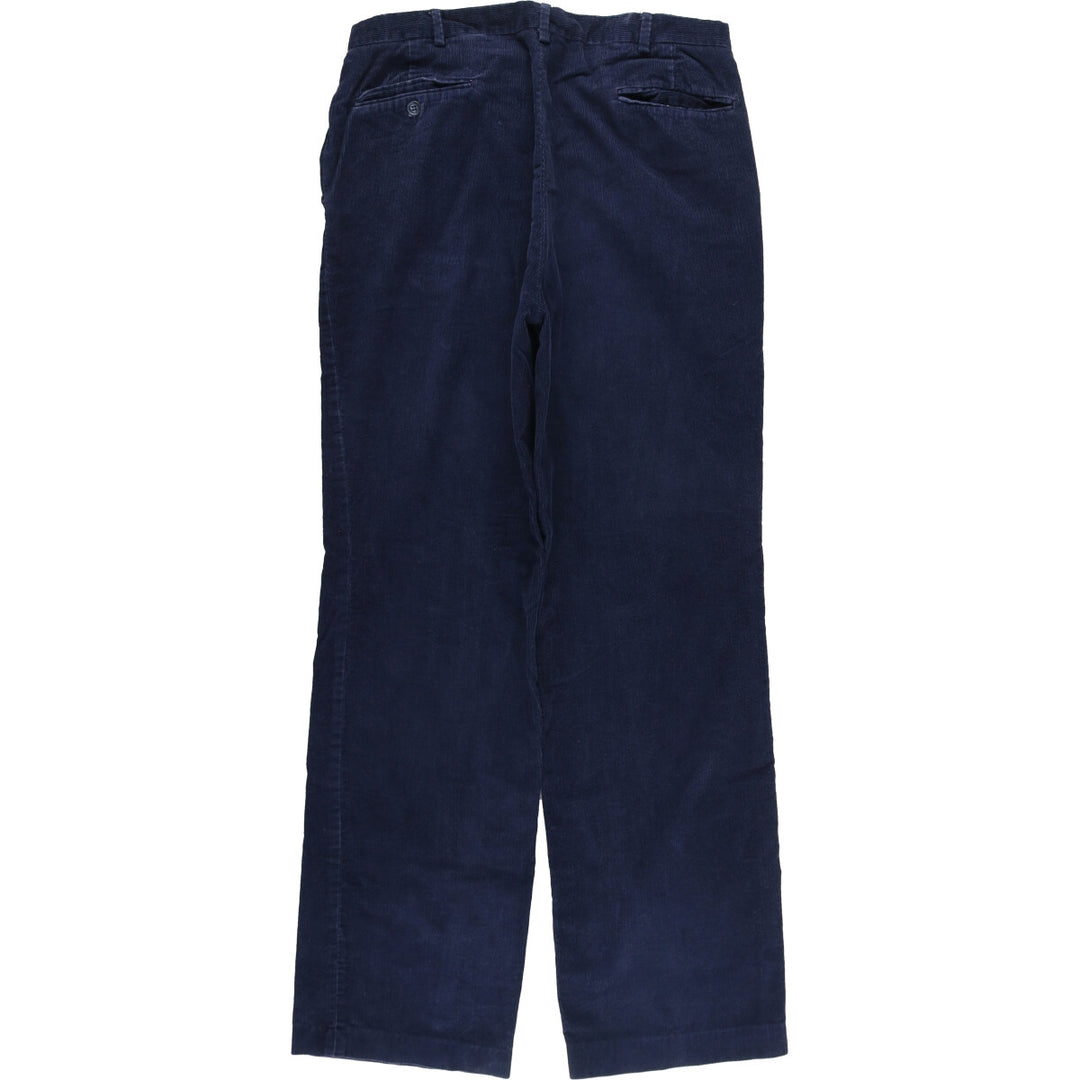 Vintage men's corduroy pants, size W34 unclear navy blue type Vintage Second Hand